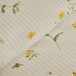 Karaca Home Emma %100 Pamuk Tek Kişilik Pike Takımı Sarı