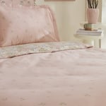 Karaca Home Flovy %100 Pamuk Çift Kişilik Nevresim Takımı Pudra
