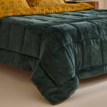 Karaca Home Harvest %100 Pamuk Welsoft Çift Kişilik Comfort Set Yeşil