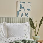 Karaca Home Herbal %100 Pamuk Çift Kişilik Nevresim Pike Hediyeli Takım Beyaz
