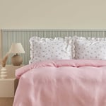 Karaca Home Lidya %100 Pamuk Çift Kişilik Pike Takımı Pudra