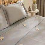 Karaca Home Liona %100 Pamuk Müslin Çift Kişilik Pike Takımı Gri