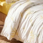 Karaca Home Loretta %100 Pamuk Tek Kişilik Nevresim Takımı Sarı