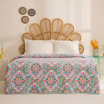 Karaca Home Luna Çok Amaçlı Çift Kişilik Yatak Örtüsü Multicolor