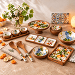 Karaca Home Mango Fruit Garden Ayaklı Servislik