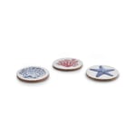Karaca Home Mango Marin Bardak Altlığı 3'lü Set 10 cm