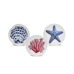Karaca Home Mango Marin Bardak Altlığı 3'lü Set 10 cm