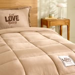 Karaca Home Motto Tek Kişilik Cotton Comfort Set/Uyku Seti Bej