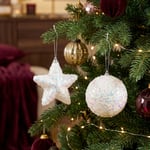 Karaca Home New Year Sparkle 2'lü Ağaç Süsü