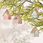 Karaca Home New Year Yılbaşı 4 Parça Ağaç Süsü Seti