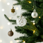Karaca Home New Year Yılbaşı Bronze 65 Parça Ağaç Süsü Seti
