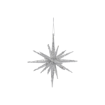 Karaca Home New Year Yılbaşı Glitter Star 2 Adet Ağaç Süsü Seti 15x15x15 cm