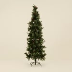 Karaca Home New Year Yılbaşı Karlı Kokina ve Kozalaklı Yılbaşı Çam Ağacı 210 cm 996 Dal