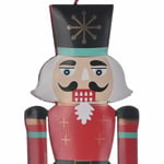 Karaca Home New Year Yılbaşı Nutcraker Kırmızı Ağaç Süsü