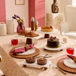 Karaca Home Sera Mermer Dikdörtgen Ayaklı Sunumluk 15x30 cm