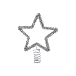 Karaca Home Shimmering Star Ağaç Başlığı Silver