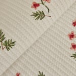 Karaca Home Silvie %100 Pamuk Tek Kişilik Pike Takımı Kırmızı
