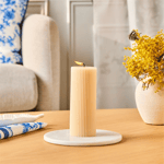 Karaca Home Striped Tırtıklı Sütun Mum