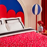 Karaca Home X 2Wins Rosso Notte Çift Kişilik Yatak Örtüsü Kırmızı