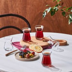 Karaca İrem 6'lı Çay Bardağı Seti 132 ml