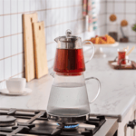 Karaca Keops Borosilikat Cam Mini Çaydanlık Takımı 0,45L & 1,5L