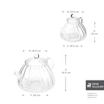 Karaca Lori Borosilikat Mini Cam Çaydanlık 0,6L & 1,2L