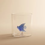 Karaca Marin Fish Su Bardağı Mavi 320 ml
