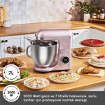 Karaca Mastermaid Chef Ultra D2000W Dijital Ekranlı Hamur Yoğurma Makinesi 7L