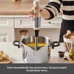 Karaca Mastermaid Prosteel 1500W Blender Seti Soft Cream-Inox