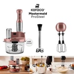Karaca Mastermaid Prosteel 2500W 6 Bıçaklı Uzun Blender Ayaklı Cam Mutfak Robotu, Rosegold