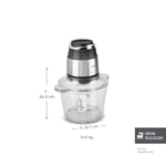 Karaca Megablend 3L Ultra Geniş Cam Hazneli Inox Doğrayıcı