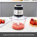 Karaca Megablend 3L Ultra Geniş Cam Hazneli Inox Doğrayıcı