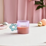 Karaca Miracle Yeşil Çiçek Kulplu Kupa 360 ml