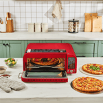 Karaca Multicrust Artisan Retro Pizza Makinesi ve Fırın