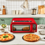 Karaca Multicrust Artisan Retro Pizza Makinesi ve Fırın