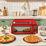 Karaca Multicrust Artisan Retro Pizza Makinesi ve Fırın