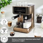Karaca Mycaffe Barista S10 Walnut Brown Cme002Ac