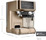 Karaca Mycaffe Barista S10 Walnut Brown Cme002Ac