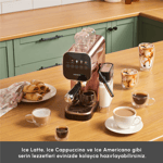 Karaca MyCaffe Barista S20 Entegre Süt Hazneli Otomatik Espresso ve Latte Makinesi 900 ml 1360W