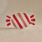 Karaca New Year Candy Twist Pink Kayık Tabak 26 cm