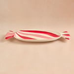 Karaca New Year Candy Twist Pink Kayık Tabak 41 cm