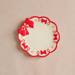 Karaca New Year Ribbon Tatlı Tabağı 14 cm