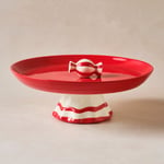 Karaca New Year Yılbaşı Candy Twist Kek Standı 25,4 cm
