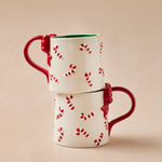 Karaca New Year Yılbaşı Cane Bow Kupa 600 ml