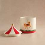 Karaca New Year Yılbaşı Carousel Saklama Kabı 22 cm
