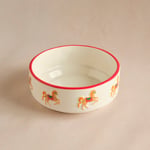 Karaca New Year Yılbaşı Carousel Salata Kasesi 20,5 cm