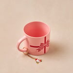 Karaca New Year Yılbaşı Charm Hediyeli Bow Kupa 350 ml