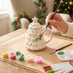 Karaca New Year Yılbaşı Dıy Pinetree Kupa Seti 550 ml