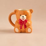 Karaca New Year Yılbaşı Lovely Bear Kupa 450 ml