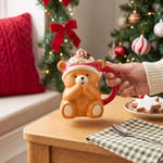 Karaca New Year Yılbaşı New Bear Kupa 450 ml